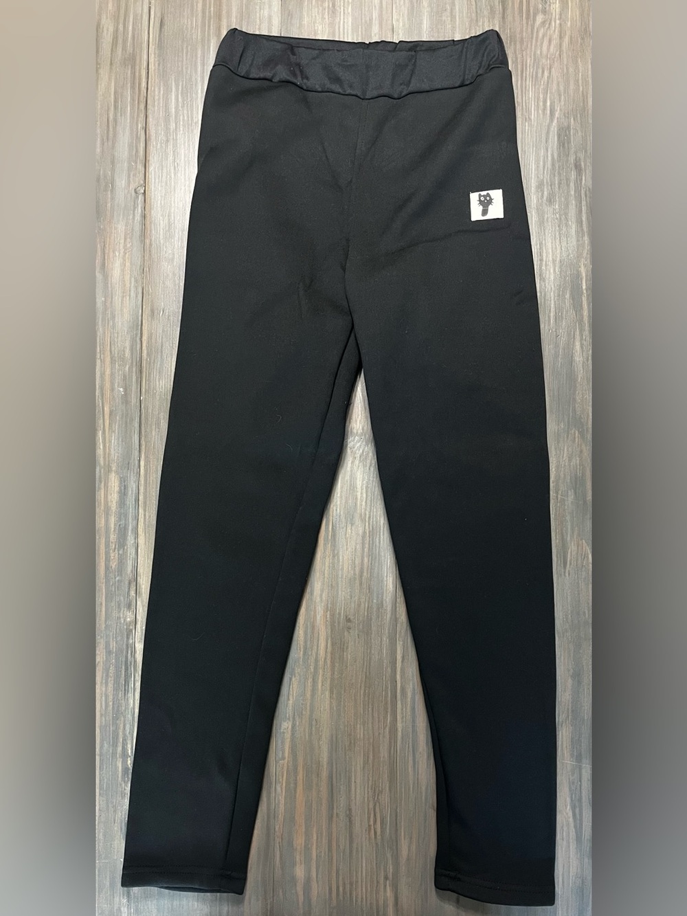 Black Women's Slim Tapered Pants